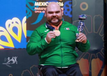 Jesús Castillo gana bronce en Para Powerlifting