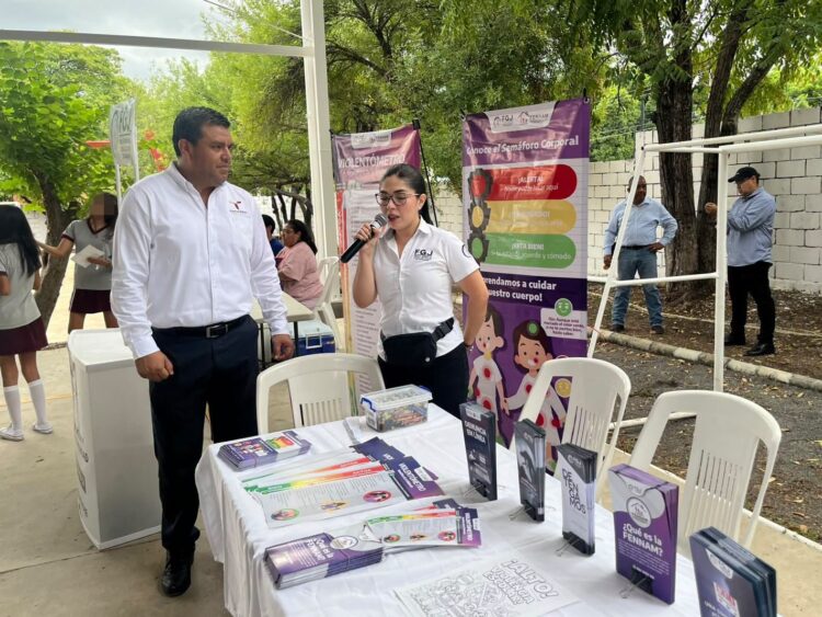 Llevan prevención de violencia a secundaria
