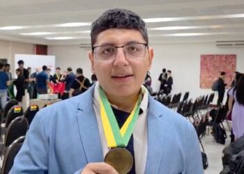 Alumno de la UAT gana medalla histórica en la Olimpiada Iberoamericana de Química