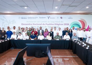 Coordinan acciones de seguridad para el Encuentro Nacional de 177 Pueblos Mágicos en Tampico