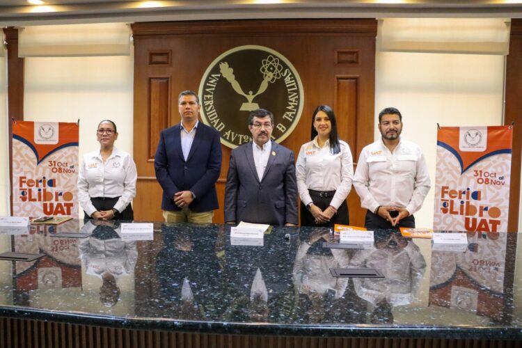 Anuncia el rector Dámaso Anaya el programa oficial de la Feria del Libro UAT 2026 en Tampico
