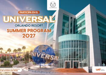 Invita UAT a estudiantes a participar en la convocatoria del Universal Orlando Resort Summer 2027