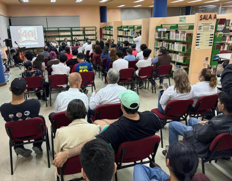 Celebran 40 aniversario de la Biblioteca Pública del Centro Cultural Tamaulipas