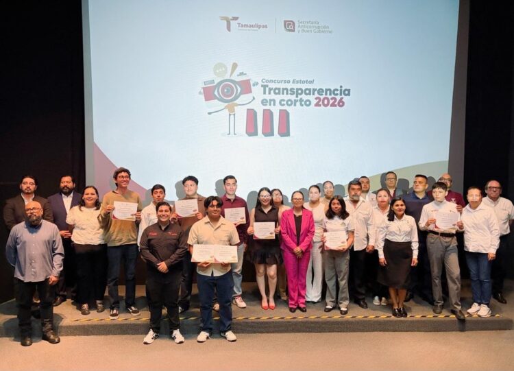 Entregan premios del III Concurso Estatal Transparencia en Corto 2026