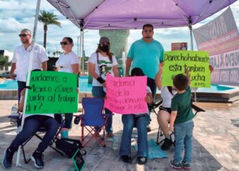Trabajadores del IMSS Tamaulipas se unen a protestas