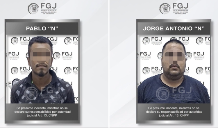 Detienen a dos hombres por extorsión en Reynosa