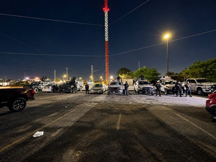 Despliegan operativo de seguridad en Matamoros