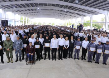 Anuncia Américo beca del 90% para que cadetes continúen estudios de Licenciatura en Seguridad Pública