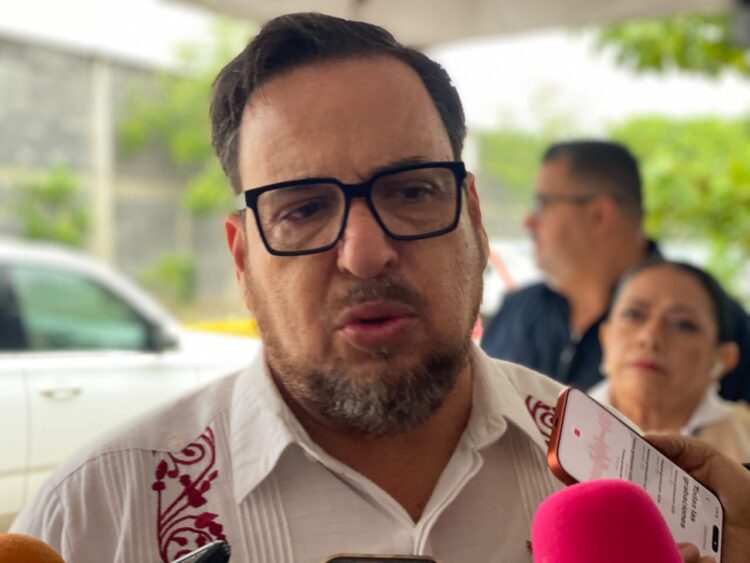 Por fuertes lluvias, suspenden clases presenciales seis escuelas en Matamoros