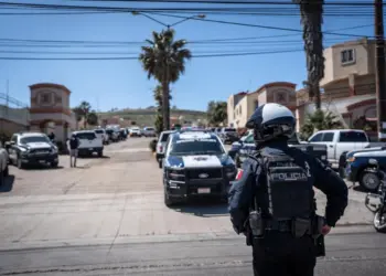 Emboscada a policías y masacre familiar en Tecate