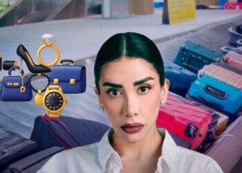 Karime Pindter denuncia robo de artículos de lujo en el aeropuerto