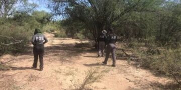 Hallan restos óseos calcinados en Matamoros