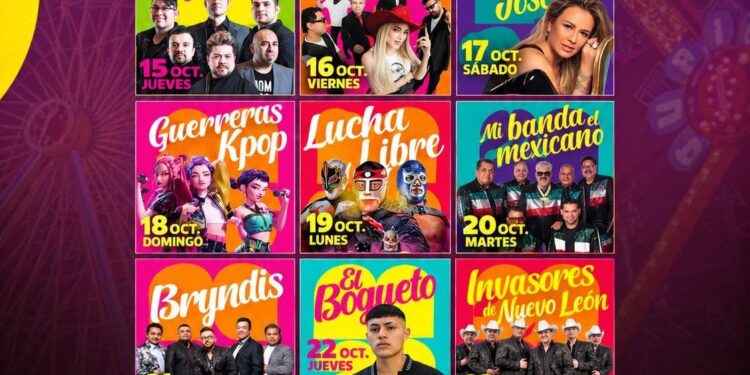 Teatro del Pueblo de la Feria Tamaulipas ya tiene cartelera