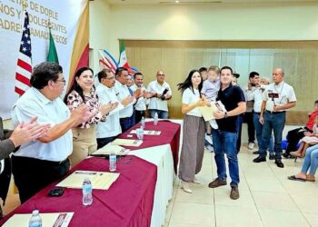 Dan certeza jurídica a niñas, niños y adolescentes con doble nacionalidad en El Mante
