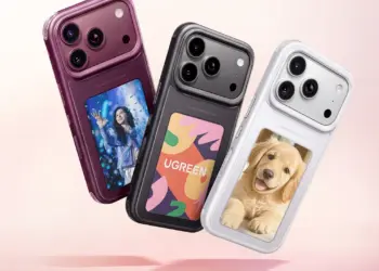 Ugreen lanza funda para iPhone con pantalla E Ink personalizable