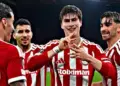 La Hormiga González da triunfo al Olympiacos en Europa League