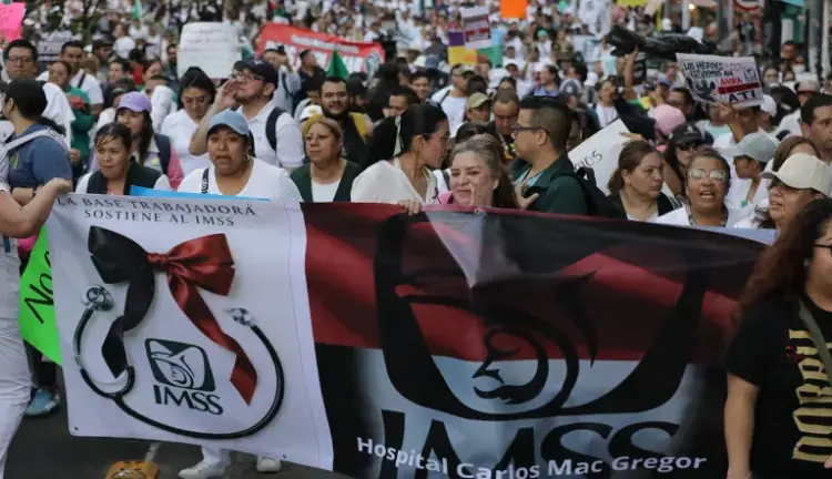 Sindicato del IMSS rechaza aumento del 2.9%