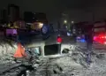 Mujer fallece tras volcar su camioneta en San Pedro