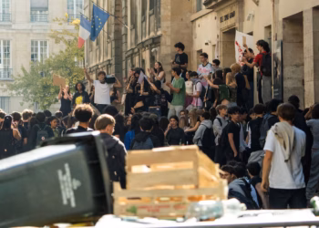Protestas estudiantiles sacuden Francia