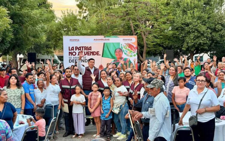 Fortalece Pepe Braña la unidad en territorio
