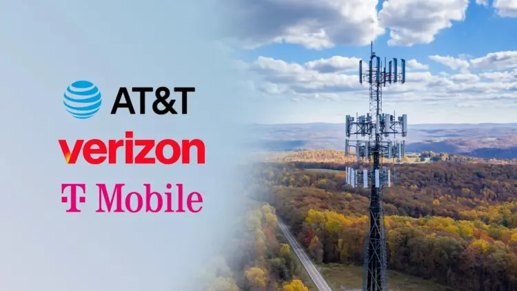 AT&T, T-Mobile y Verizon unirán fuerzas para cobertura satelital