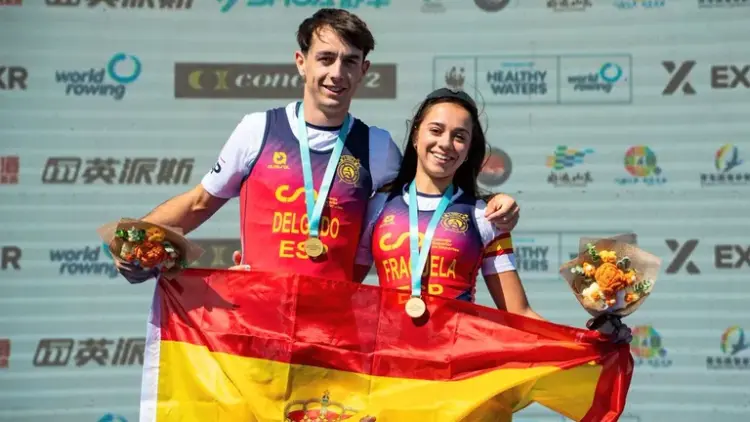 Rocío Fraguela y Marcos Delgado conquistan el oro mundial