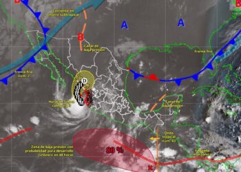 Prevén chubascos y calor de hasta 35 grados en Tamaulipas