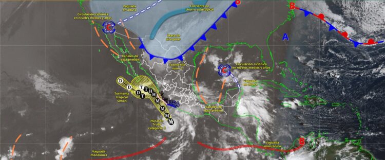 Frente frío traerá norte y fuertes lluvias a Tamaulipas