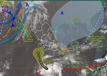 Pronostican lluvias para el sur de Tamaulipas
