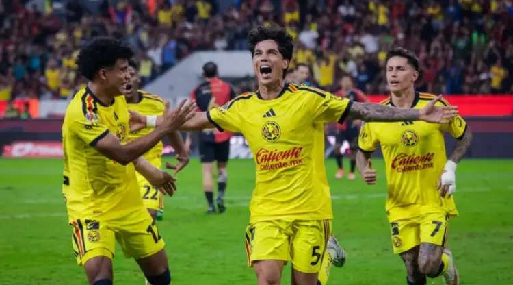 Las Águilas vencen 5-2 al Atlas con goles de Borja y Zendejas