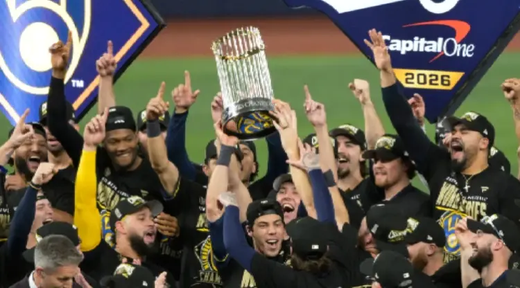 Brewers vencen a Rays y conquistan la Serie Mundial 2026
