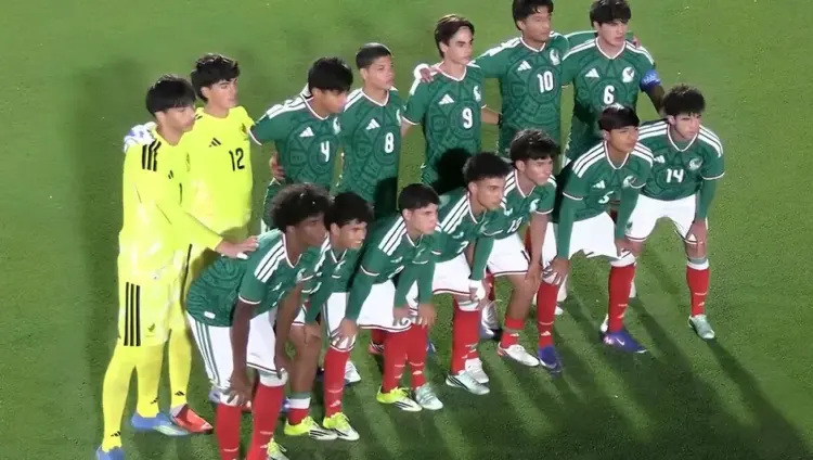 México Sub-15 pierde 5-2 ante Ghana en Azerbaiyán