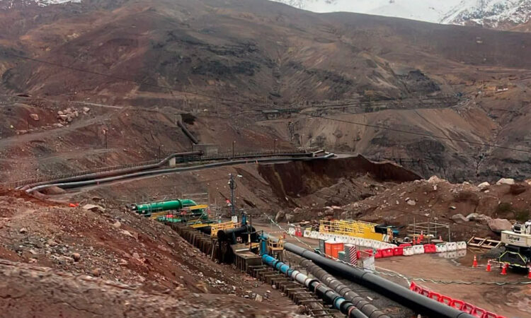 Alud en mina El Teniente cobra la vida de dos mineros