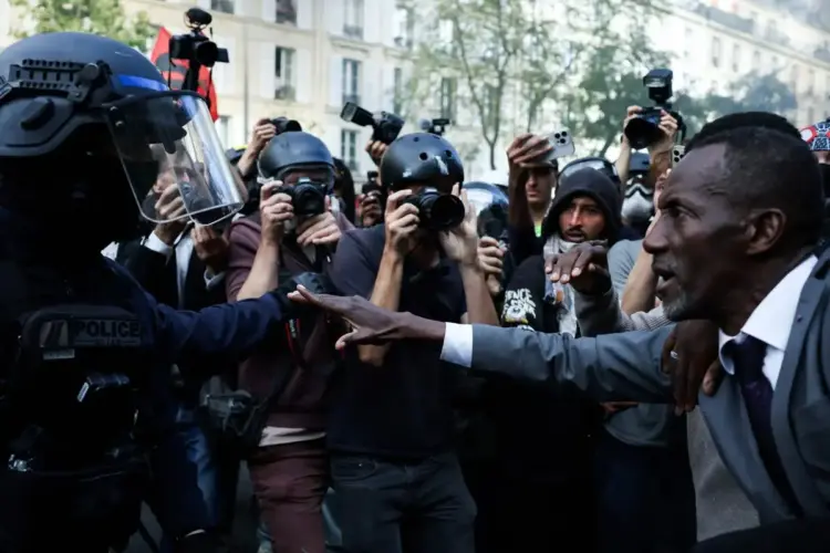 Protestas estudiantiles sacuden a Francia