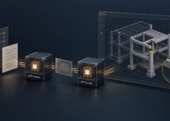 Prueba de inteligencia artificial en diseño CAD: resultados y errores