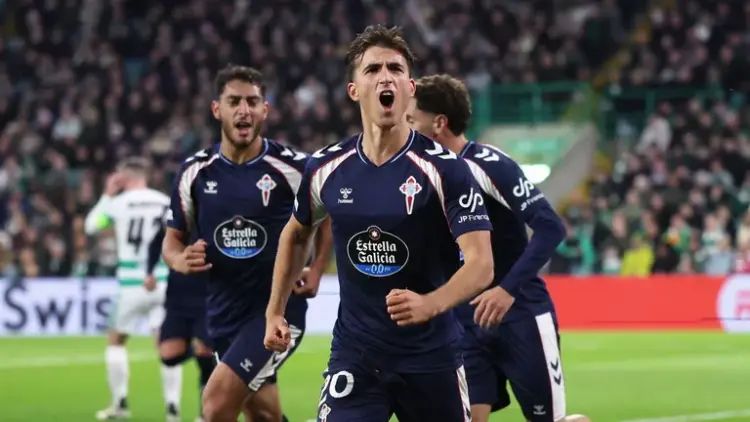 Celta remonta al Celtic 2-1 con doblete de Javi Rodríguez