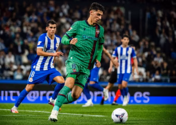 Deportivo y Levante empatan 1-1 en LaLiga