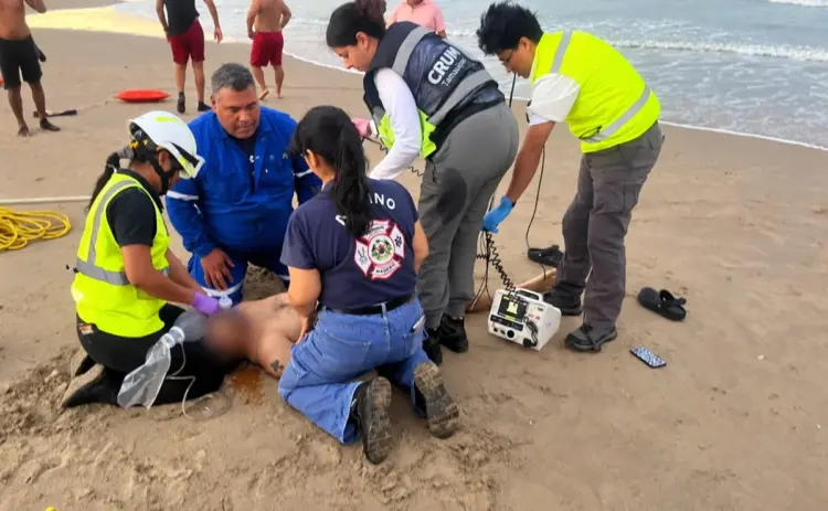 Turista muere ahogado pese a bandera negra en Miramar