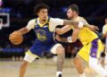 Warriors derrotan 112-95 a Lakers tras remontar 25 puntos
